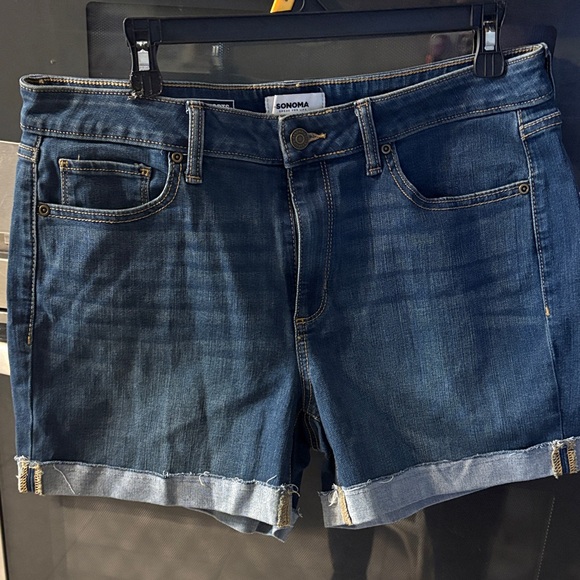 Sonoma Pants - Sonoma Women's Dark Blue Jean Shorts